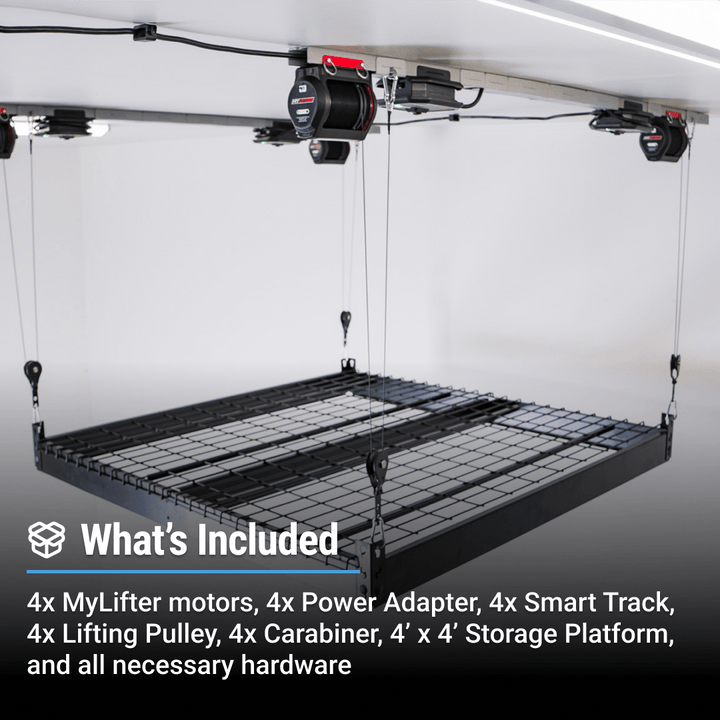 4' x 4' Platform Storage Lifter