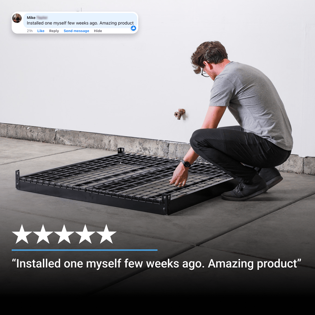 4' x 4' Platform Storage Lifter