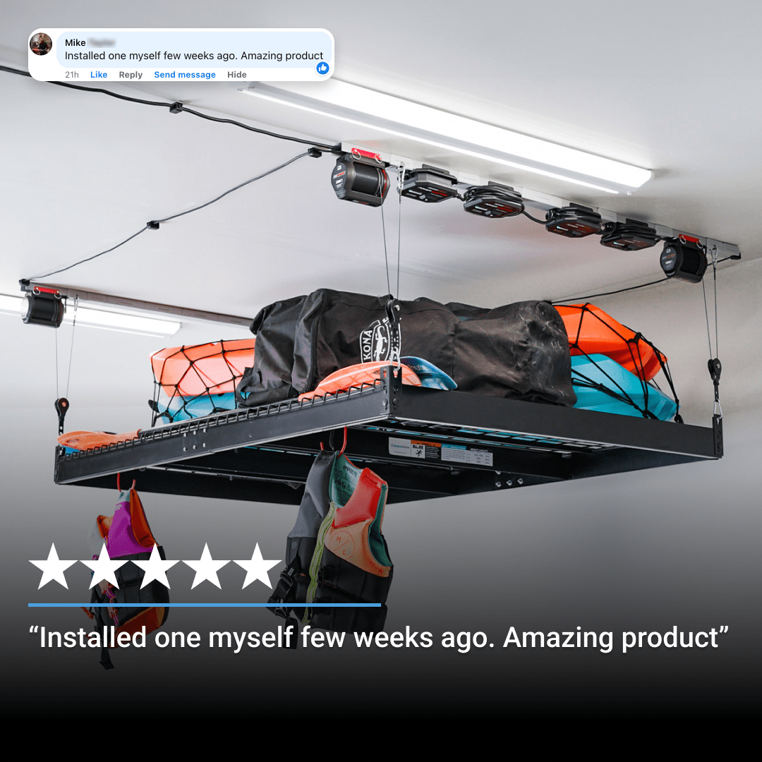 4' x 6' Platform Storage Lifter