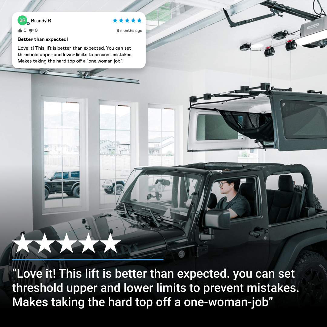 Hard Top Lifter - Wrangler