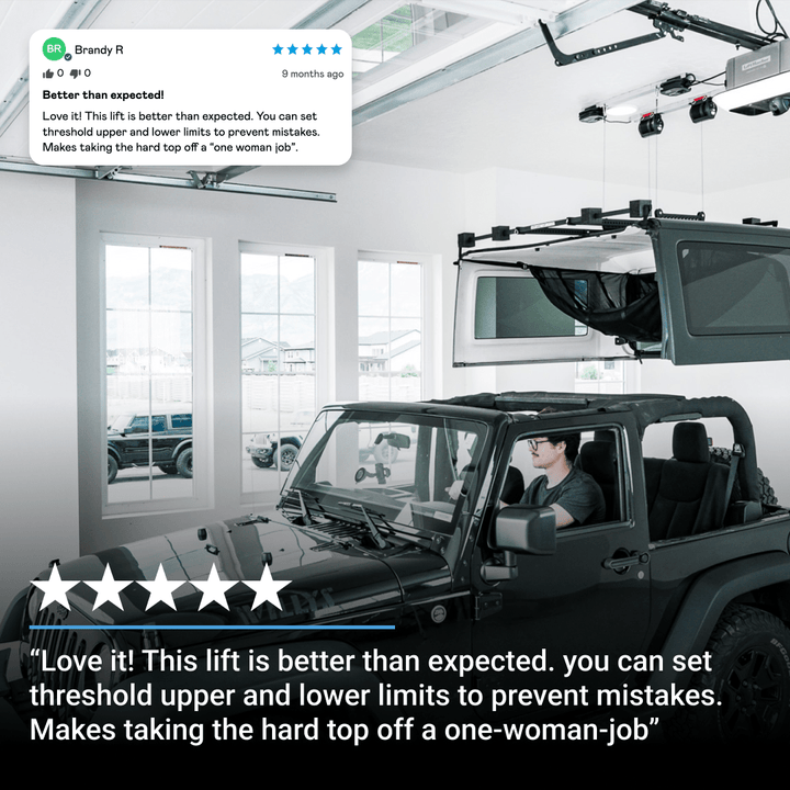 Hard Top Lifter - Wrangler