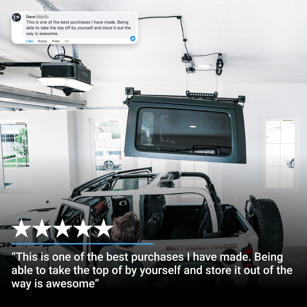 Hard Top Lifter - Wrangler